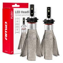 LED žibintų lemputės FLEX+ Series H7-6 canbus 6000K 12-24V AMIO-03662