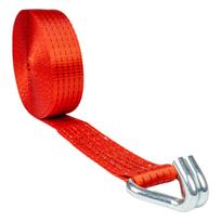 Krovinių tvirtinimo diržas ERGO su kabliu, 5000 kg, 5,6 m x 50 mm, AMIO-03996