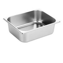 Commercial Stainless Steel Buffet Food Pan 100mm Height