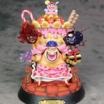 23cm One Piece Anime Figūrėlės Sostas Big Mom Gk Sėdima Pozicija Veiksmo Figūrėlės Kolekcija Modelis Figūrėlė Lėlė Žaislas Vaikui Gimtadienio Dovana 24cm