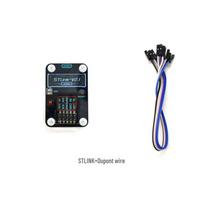 ST-LINK V2.1 Debugeris ir STM32 programavimo kabelis su nuosekliuoju prievadu standartinė spalva