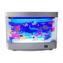 Realistic Fishtank Lamp Simulation Aquarium Fish Light LED Decorative Lamp For Home Bedroom Office Desk Decoration 1