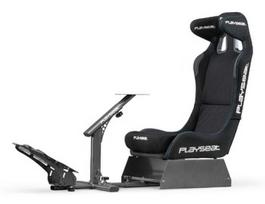 Playseat Evolution PRO - ActiFit Universali kompiuterinių žaidimų kėdė Paminkštinta sėdynė Juoda