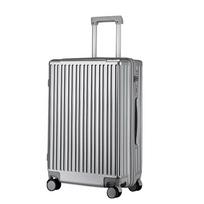 Paul Frank Kietasis besisukantis lagaminas 20 inches (Carry-on) sidabro pilka spalva