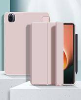 Skirta XiaoMi Pad 5 dėklas Funda PU odos išmanusis dangtelis mi pad 5 Pro dėklui Capa Silikoninis atverčiamas Automatinis pabudimas ir miegas Planšetinio kompiuterio dangtelis ForXiaoMi Pad 5 Pro žalia