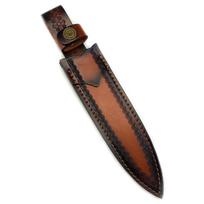 Premium Leather Sheath For Outdoor Tear Resistant Design With Thickened Lining And Multi Function Belt Loop Handcrafted Style 1