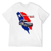 Gilles Panizzi 306 Maxi Group A Marškinėliai gatvės drabužiai Trumpomis rankovėmis T-shirt kawaii drabužiai kompresiniai marškinėliai vyrams S