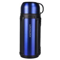 Lock & Lock 1500ml Nešiojama termosinė kelioninė gertuvė black