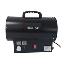 Dujinis šildytuvas su termostatu Heatum H25AT-BLAZE, 25 kW