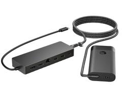 HP Universal USB-C Multiport Hub with 65W Power, DOCHP9H0H9AA_ABB