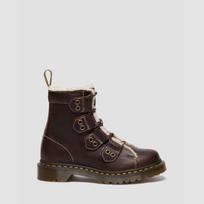 Dr. Martens 1460 LTT FL 4 Tie Boot Dark Brown Grizzly - Dydis 37 (41417200 Laisvalaikio batai)