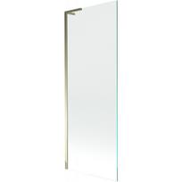 Mexen Next L vienasparnė vonios kambario pertvara 70 x 150 cm, skaidri, auksinė - 895-070-000-03-00-50