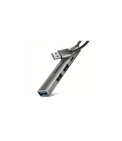 AXAGON ALU STRIP USB-A 4 port hub | HUE-STA
