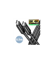 AXAGON | NewGEN+ USB-C to USB-C 4 Gen 3×2/240 W cable, 0.5 m | BUCM4X-CM05AB