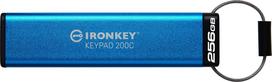 Kingston IronKey Keypad 200 128GB USB-C AES Encrypted | IKKP200C/128GB | 0740617336610