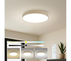 Brilagi - LED reguliuojamas šviestuvas POOL LED/60W/230V 3000-6000K skersm. 60 cm smėlinis + nuotolinis pultelis
