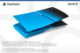 PS5 Slim konsolės korpusas (Rhythm Blue)
