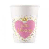 Popieriniai puodeliai „My Little Princess“, 200 ml (8 vnt.)