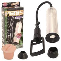 Lonely Penis Pump - penio pompa rinkinys - 3 dalių