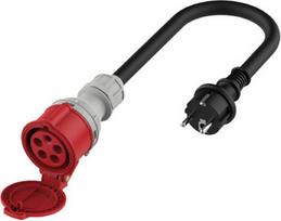 Platinet EV adapter CEE 16A (F) - Schuko 16A (M) (EV_A11C35S)