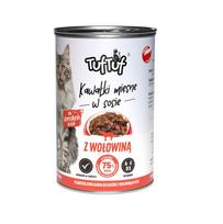 TUF TUF Vištienos gabaliukai padaže su jautiena 415 g