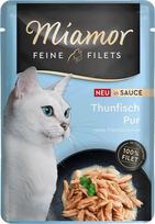 MIAMOR Fine Filets Tunų filė padaže - šlapias kačių maistas - 100g