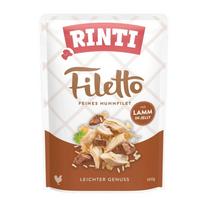 RINTI Filetto vištienos filė su aviena - drėgnas ėdalas šunims - 100g