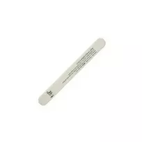 PEGGY SAGE_2-Way Nail File Šiurkštus dvipusis nagų dildė 100/180 Balta