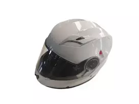 Motociklininko šalmas YM-925, XL (61-62 cm), balta