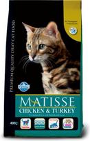 Farmina Pet Foods Matisse suaugusioms katėms su vištiena ir kalakutiena, 400 g