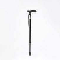 Ėjimo lazdelė su LED prožektoriumi Kid-Man, juoda