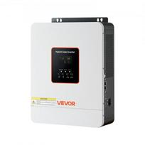 Hibridinis saulės inverteris 3000W 24V DC į 230V AC grynos sinusinės bangos, balta, galios inverterio įkroviklis