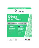 Maisto papildai detoksikacijai Vitavea Detox Day/Night, 30vnt