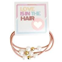 Plaukų gumytės LOVE IS IN THE HAIR (3vnt)
