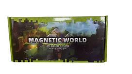 Magnetinis kaladėlių rinkinys minecraft stiliaus 151515 - 100 vnt
