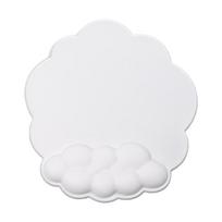 Ergonomic Mouse Pad With Wrist Support Cute Cloud Shape Wrist Pad Memory Cotton Keyboard Hand Rest Non Wrist Pad Non- Mousepad For Computer Laptop One Size juoda