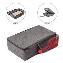 Portable Folding Travel Pet Litter Box Dog Toilet Tray with Shovel Cat Litter Potty Waterproof Outdoor Reusable Cat Litter Box China Mainland