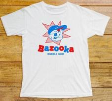 Bazooka Bubble Gum T Shirt 1156 Gumball Candy Earth Sputnik Juicy Fruit Chewing 3XL