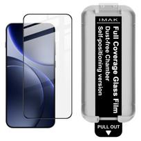 OPPO Find X9 Pro 5G stiklas IMAK Dulkių nepraleidžianti kamera Viso ekrano grūdintas stiklas Palaiko pirštų atspaudų atrakinimą OPPO Find X9 5G
