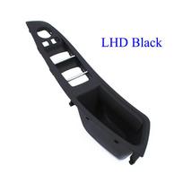 Langų keltuvo durelių rankenos jungiklio dangtelis porankio durelių traukimo rankenos skydelio pakeitimas BMW 5 serijai F10 F11 520 523 525 528 530 LHD Black