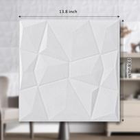 4Pcs 35x35cm 3D Peel and Stick Wall Stickers - Waterproof Anti-Collision Ceiling Bedroom Wallpaper, Home Decor Background Decals