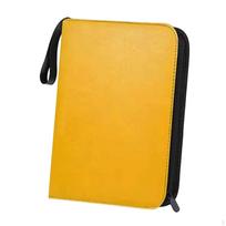 Capacity Binder for Trading Cards with 9 Pocket Design Yellow A