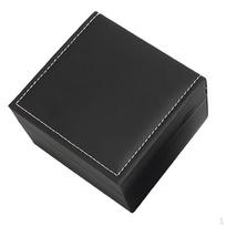Box PU Leather Wrist Watch Organizer Jewelry Display Case Small