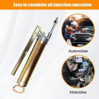 1 VNT. 100CC Automatinis tepalo pistoletas Pneumatinis Rankinis Slėgio Svirties Tipas Aliejaus Injektorius Pistoletas Kompresoriaus Siurblys Tepalo Mašina automobiliui/sunkvežimiui