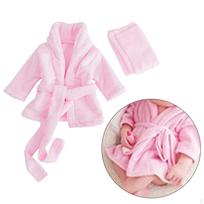 Baby Photo Prop Bathrobe Outfit Posing for Newborn balta
