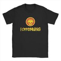 The Offspring Punk Juokingi Marškinėliai 2026 - 100% Medvilnė Trumpomis Rankovėmis Spausdintas Viršus - Unisex Roko Grupės Humoro Grafinis Marškinėlis Vyrams Moterims S