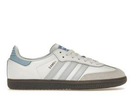 adidas Samba OG Low White Halo Blue - Vyriški ID2055 EU 47 balta