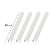 Radiatoriaus vamzdžių apdailos 15 200mm 300mm 500mm lengvam montavimui Juoda Balta White-200mm