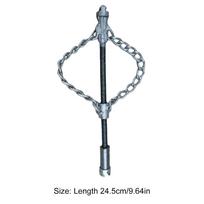 Flex-Shaft Sewer Descaling Chain Multi-Purpose Pipe Maintenance Tool Spring Oil Plugging Pipe Dredger for Kitchen Bathroom