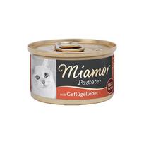 Miamor Pastete paukštienos kepenėlės, pilnavertis šlapias pašaras suaugusioms katėms, konservas, 85g